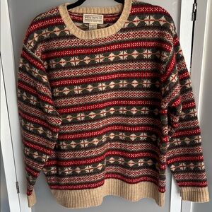 Newton trading co XXL women’s wool Shetland sweater
